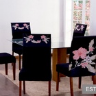 Kit 6 Capas Para Cadeira Jantar Malha Elástico Paris Est.1