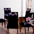 Kit 6 Capas Para Cadeira Jantar Malha Elástico Paris Est.1