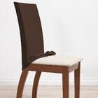 Kit 6 Capas Protetoras Cadeira Ajustável Malha Gel Marrom