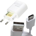 Kit 6 Carregadores Original Celular Samsung Micro Usb Branco