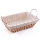 Kit 6 Cestas Porta Pão Servir 29x19cm Retangulares De Papel F