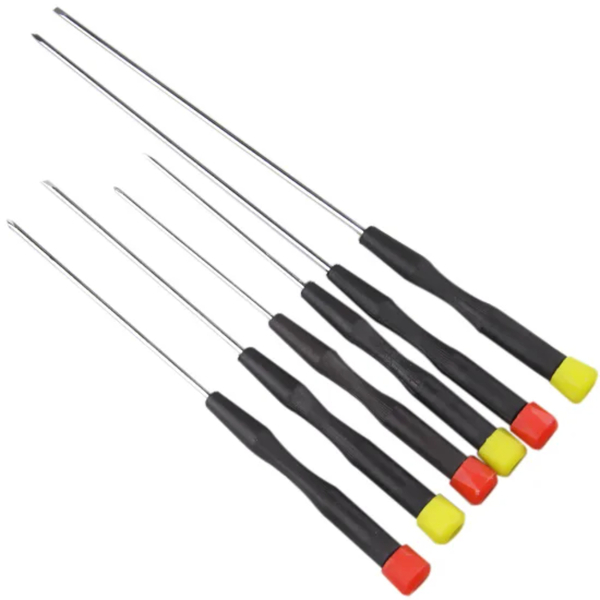 Kit 6 Chaves De Precisão Longa Liga De Aço Carbono Forjado