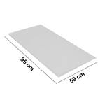 Kit 6 Colchonete Ginastica Academia Creche Yoga Fitness 95x59