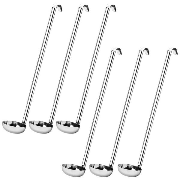 Kit 6 Conchas Inox Cozinha Industrial Restaurante Grande Sopa