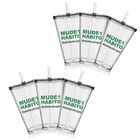 Kit 6 Copos Com Tampa E Canudo Eco 1 Hábito