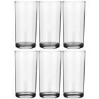 Kit 6 Copos De Vidro Long Drink 300ml Cylinder Transparente P