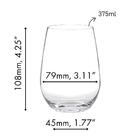 Kit 6 Copos Para Vinho Multiuso Degustazione Cristal Riedel