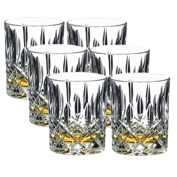 Kit 6 Copos Uisque De Luxo Whisky 295ml Material Cristal