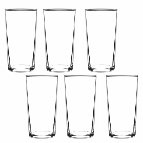 Kit 6 Copos Vidro 260ml Água Suco Refrigerante Class Home
