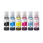 Kit 6 Cores Tinta Epson 574 T574 Para L8050 L18050 Original