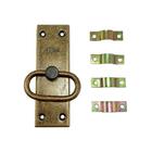 Kit 6 Cremona Ouro Velho 115x37mm + 12 Vara Zincada 1,10m