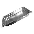 Kit 6 Cubas Gastronomica Inox 1/1x65mm Com Tampas Brasinox