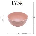 Kit 6 Cumbucas Bowl De Bambu Sortido 15x7cm Lyor Sobremesa Ce
