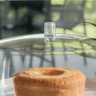 Kit 6 Cúpulas Para Prato De Bolo Tampa Acrílico Cúpula 30cm