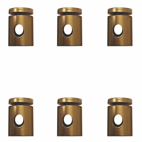 Kit-6 Desviador De Cabo Para Lustres E Pendentes E Luminária