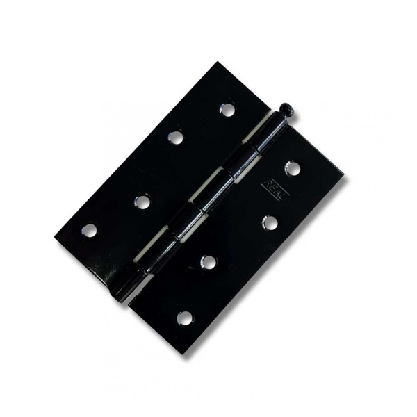 Kit 6 Dobradiça Preta Porta / Janela Pino Solto Real 4"