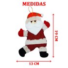 Kit 6 Enfeites Árvore De Natal Papai Noel E Rena Natalino