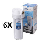 Kit 6 Filtro De Agua Bbi Para Caixa D'água Cavalete Ponto De