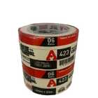 Kit 6 Fita Crepe Uso Geral 18mm X 50m