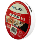 Kit 6 Fita Crepe Uso Geral Pintura 18mmx50m Bege Tectape