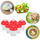 Kit 6 Formas De Silicone Para Ovos