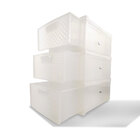 Kit 6 Gaveteiro Modular Empalhável Organizador Multiuso Ratta