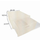 Kit 6 Gaveteiro Modular Empalhável Organizador Multiuso Ratta