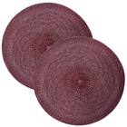 Kit 6 Jogos Americano Familia Sousplat Crochet Servir Mesa Ca