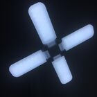 Kit 6 Lâmpada Luminária Led 55w Pétalas Dobrável Ultra Brilha