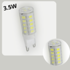 Kit 6 Lâmpadas De Led G9 3w Branco Frio(6000k) P/ Lustres E A