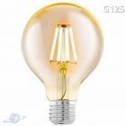 Kit 6 Lâmpadas Filamento Led Retro Vintage G125