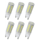 Kit 6 Lâmpadas Led G9 5w 6000k (branco Frio)