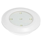 Kit 6 Lampadas Luminaria Led Controle Sem Fio Spot Remoto 15w