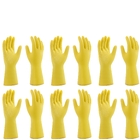 Kit 6 Luvas Látex Amarela Pro 5280 Reforçada Mucambo Ca 11872