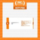 Kit 6 Mão Francesa Apoio Para Bandeja 30cm Slg Gôndolas New P