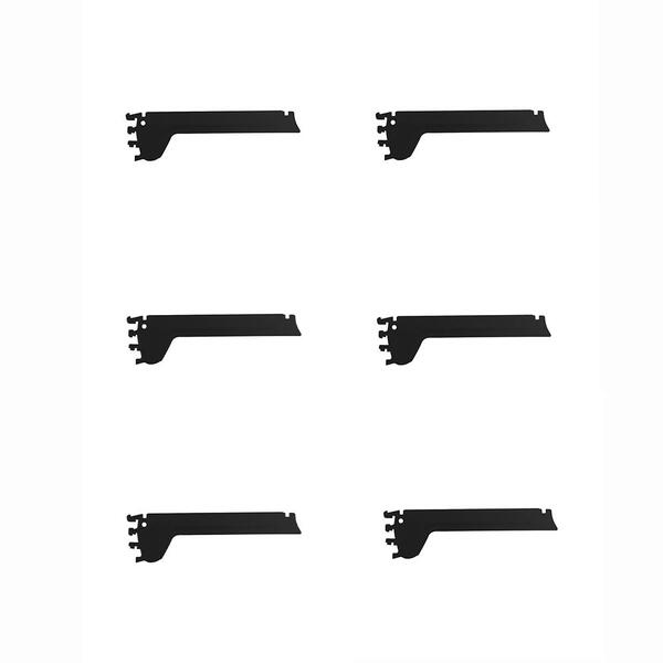 Kit 6 Mão Francesa Apoio Para Bandeja 30cm Slg Gôndolas New P