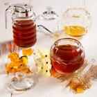 Kit 6 Meleiras de Vidro 6x12cm com Dosador 280ml Lyor Pote Me