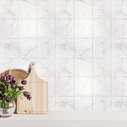 Kit 6 Metros De Papel De Parede Adesivo Modelo Pedra Quartzo