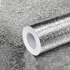 Kit 6 Metros De Papel De Parede Cozinha Antioil Textura Alumn