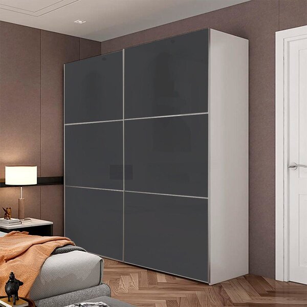 Kit 6 Metros De Papel De Parede Lavavel Alto Brilho Cinza Met