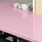 Kit 6 Metros De Papel De Parede Lavavel Alto Brilho Rosa Unico