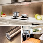 Kit 6 Metros De Papel De Parede Lavavel Escovado Ouro Envelhe