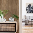 Kit 6 Metros De Papel De Parede Lavavel Madeira Rustica Antiga