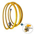 Kit 6 Metros Tubo Pex 16mm +cotov +conec +niple + Válvula Bm