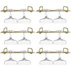 Kit 6 Organizadores Porta Taças 25cm Suportes Para Pendurar T