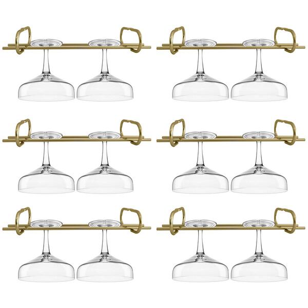 Kit 6 Organizadores Porta Taças 25cm Suportes Para Pendurar T