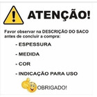 Kit 6 Pacotes Com Saco De Lixo 50 Litros Preto 100 Unid