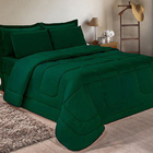 Kit 6 Pças Jogo De Cama Afável Microfibra Casa Dona Original