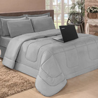 Kit 6 Pçs Cobre Leito Com Fronha E Lençol Casa Dona Exclusivo