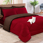 Kit 6 Pçs Cobre Leito Com Fronha E Lençol Casa Dona Exclusivo